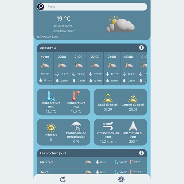 Weather PWA miniature